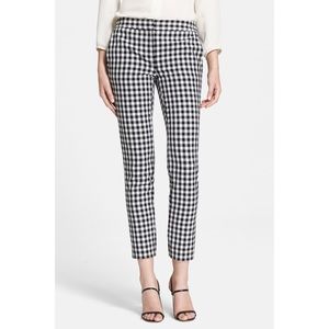 Gingham pencil pants - LOFT - never worn